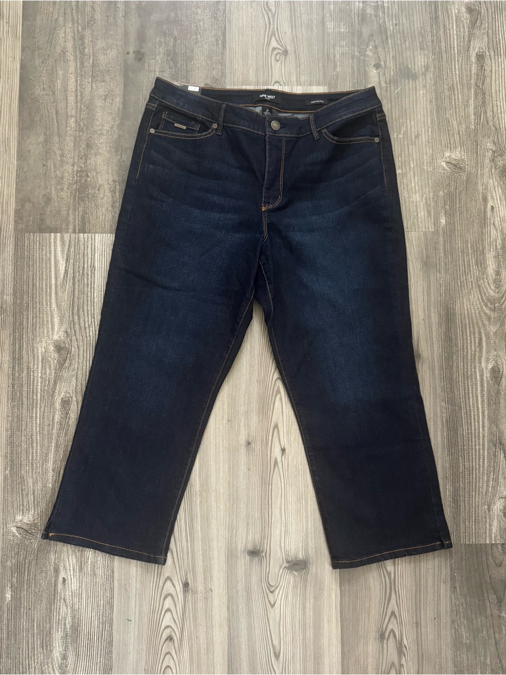 Nine West Dark Blue Capris